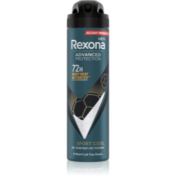 Rexona Men Advanced Protection Sport Cool spray anti-perspirant 72 ore - imagine 2